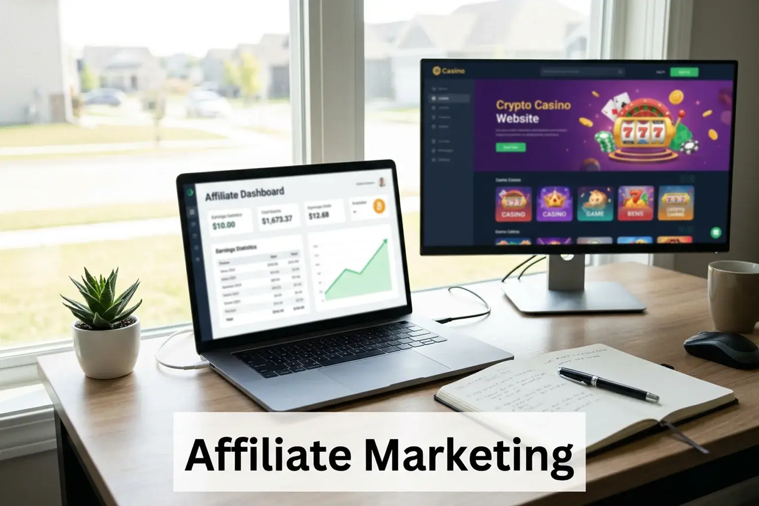 Crypto casino affiliate programma geld verdienen