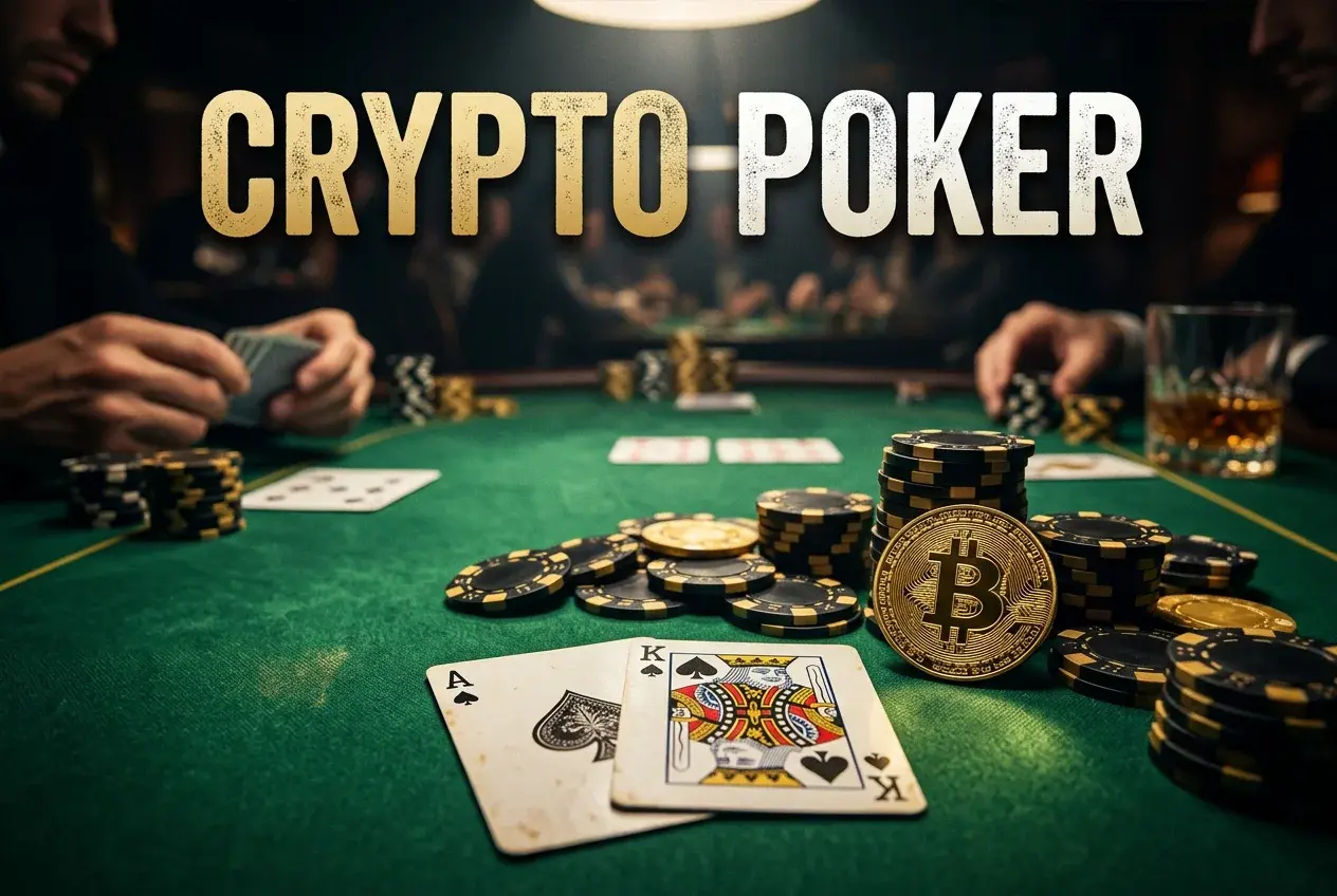 Crypto poker spelen met bitcoin online