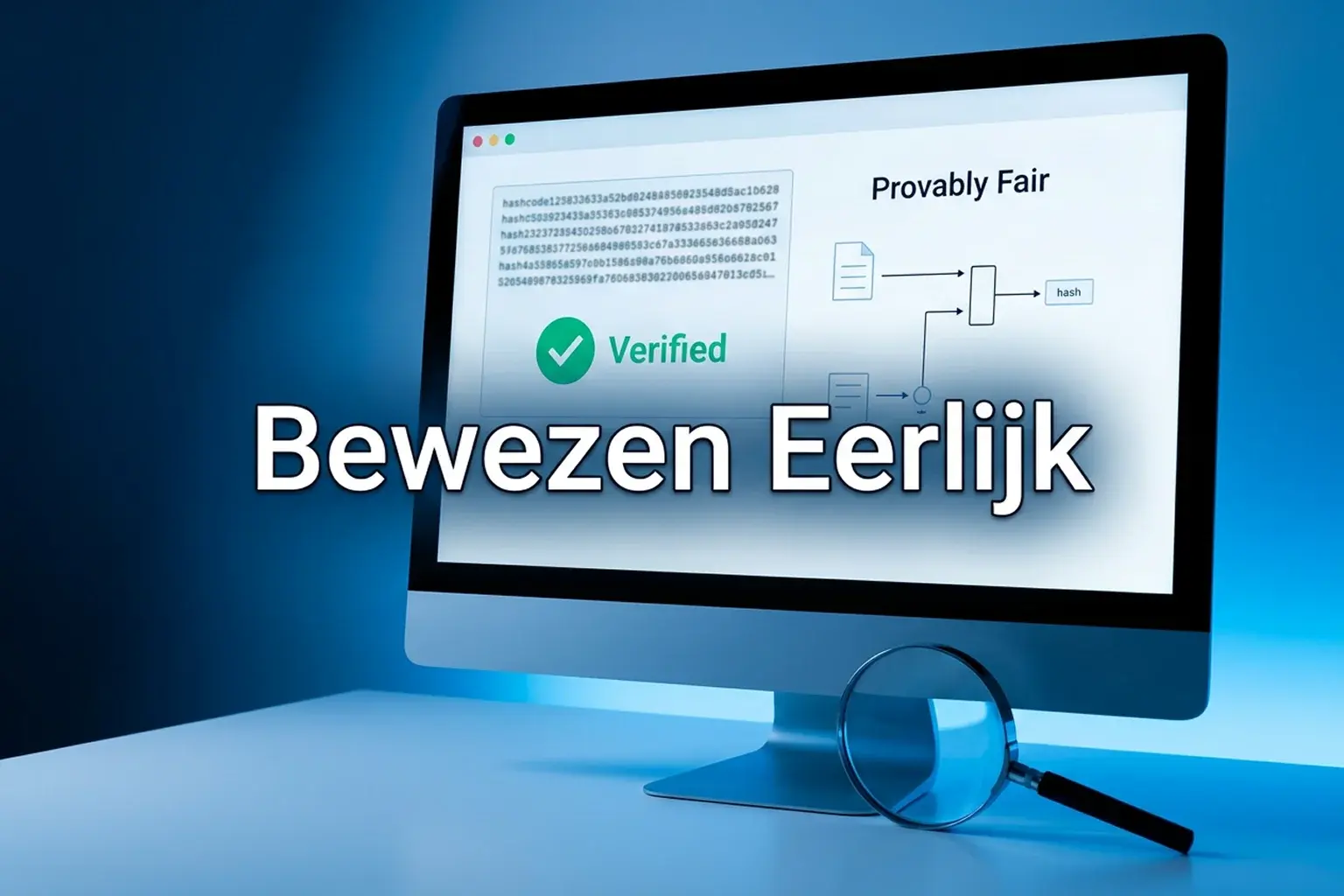 Provably fair casino cryptografische eerlijkheid